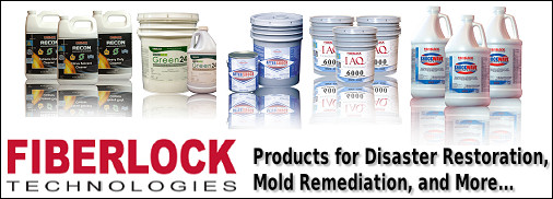 Disaster Restoration Products by Fiberlock Technologies