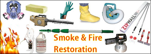 Fire & Smoke Damage Restoration Equipment and Tools