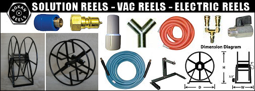 Vacuum Hose - Solution Line - Electric Reels - Truckmount Accessories